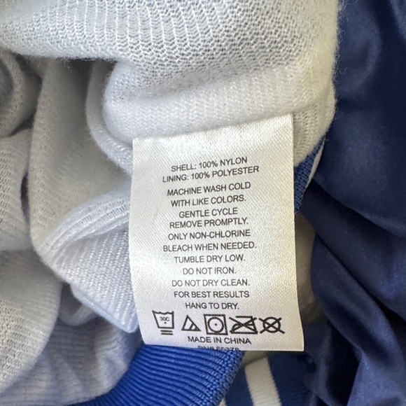 Augusta Sportswear Royal/White Satin Jacket - Size M - Picture 15 of 16